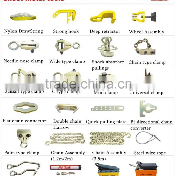 China Supply Qiangxin Auto Car Body Repair Bench Car Frame Machine photo-2