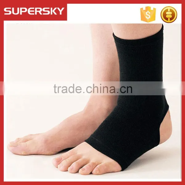 V-671 sport safety elastic ankle support brace sport compression foot sleeve ankle support