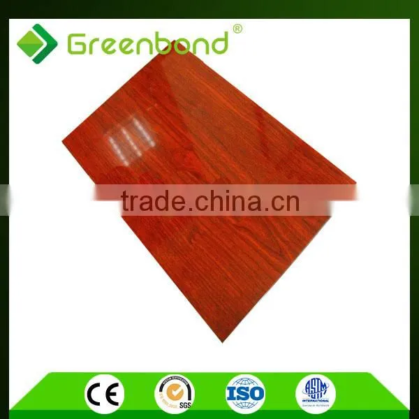Greenbond Fireproof Coating Wall Paneling Materials Aluminum Composite Panel