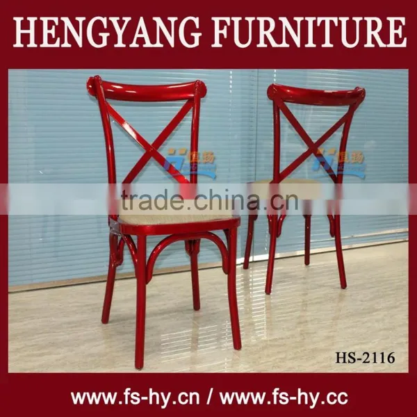 HS-2116 Wholesale 2015 New Design Modern Aluminum Restaurant Tables and Chairs for Sale Used Quality Choice photo-5