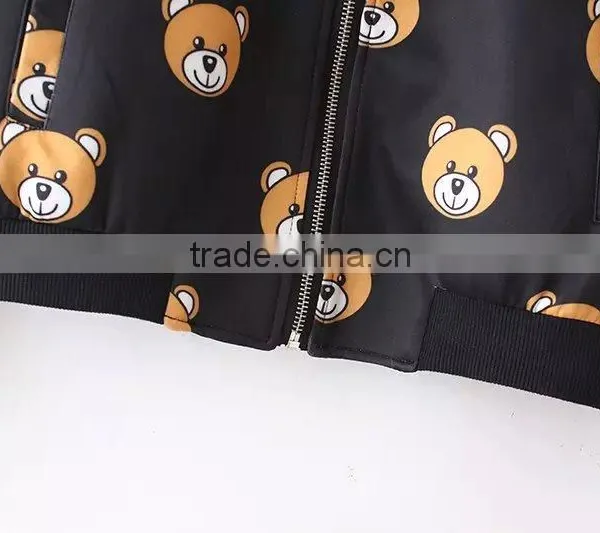 Cheap China Wholesale Clothing Panda Baseball Jacket photo-5