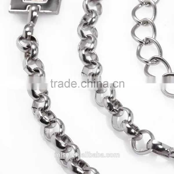 Fashion Zinc Alloy Body Chain Jewelry/chain Belts for Women/rhinestone Chain photo-3