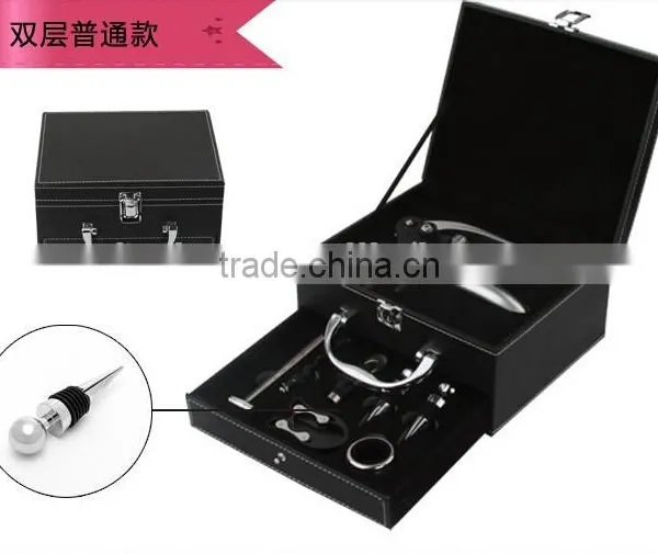 Promotional New Design Home Wine Bar Furniture Tool Wine Set
