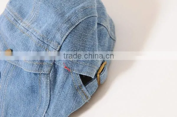 Fashion Design Denim Fabric Hats For Kids photo-6
