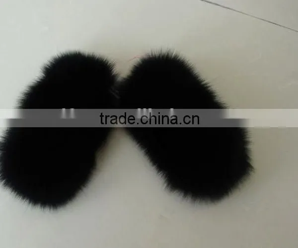 Popular Design Raccoon Fur Coat Sleeves Cuffs Fox Fur Hand Covers Ladies Coat Sleeve Decoration photo-4
