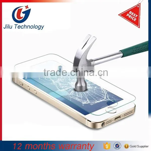 Wholesale best cell phone accessories screen protector for iphone 5 5s screen protector tempered glass