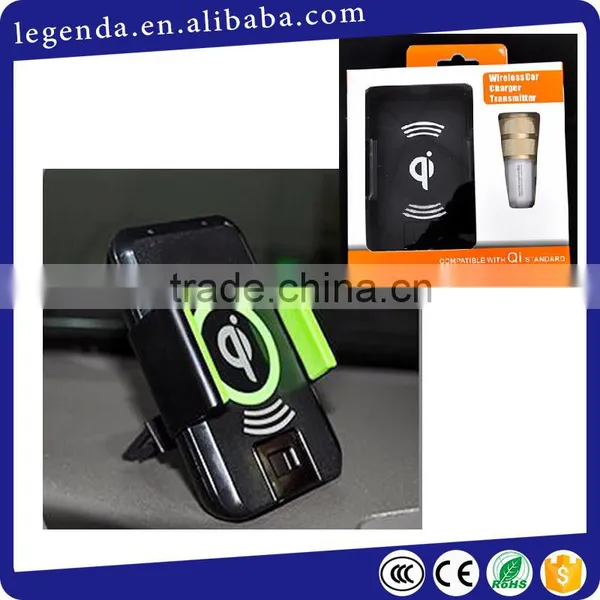 Qi Wireless Car Charger Holder Amazon FBA Service Universal Car Holder Wireless Charger For Iphone, Samsung photo-6