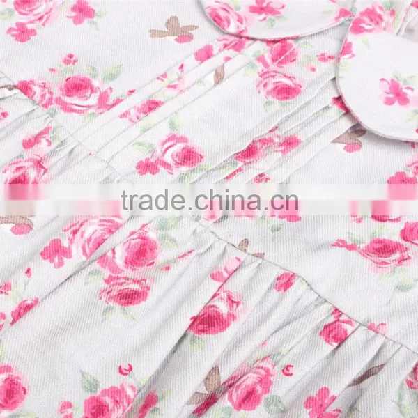 Chest Pleat Loose Style Fancy Softtextile Kids Shirt photo-5