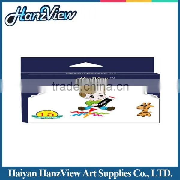 15-color quality crayons