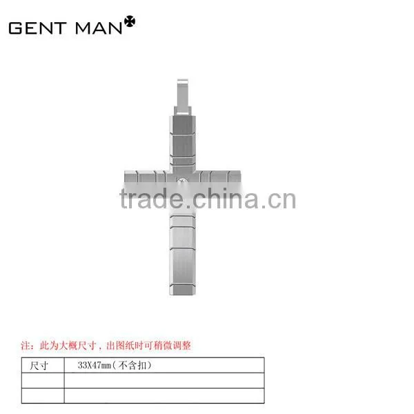 High Quality Jewelry Sets Charm Necklace Cross Pendants for Men photo-5