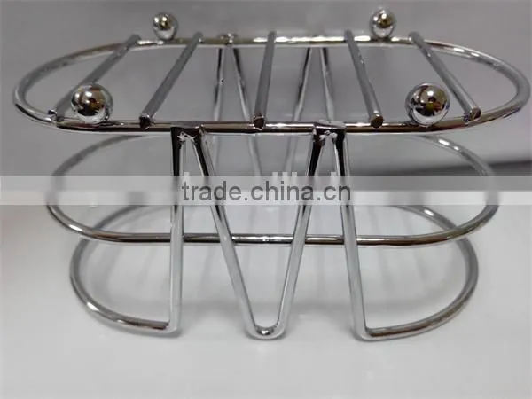 Chrome Wire Bathroom Hand Care Caddy photo-4