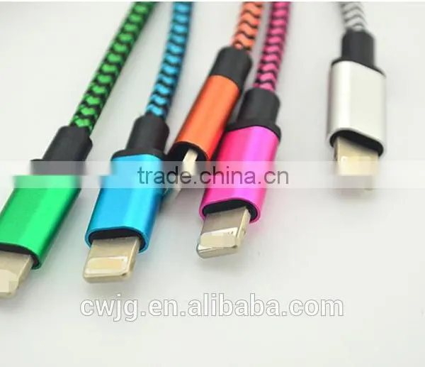 Nylon Braided Usb Cable Usb 2.0 Cable Fast Charging Usb Charging Cable photo-4