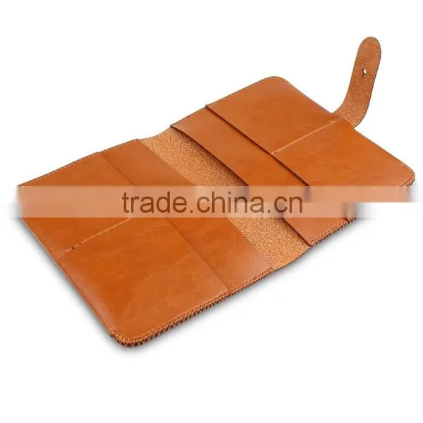 Elegant Protective Soft Leather Passport Cover Holder With Safe Microfiber Interior Quality Choice photo-4