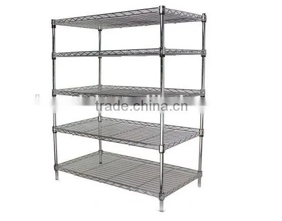 Storage rack and wire metal shelves