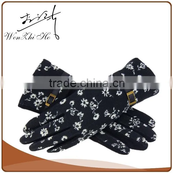 AB Grade Floral Pattern New Fashion Winter Mittens photo-5