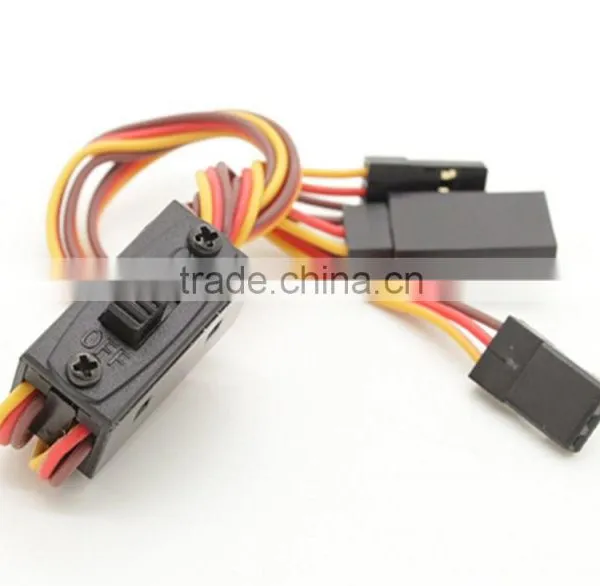 JR Small Receiver Switch Harness With Charge Cord Charging Connector photo-4