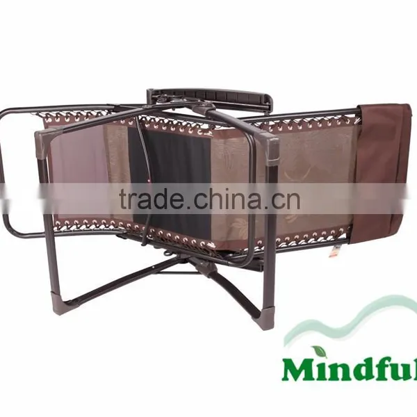 OEM Wholesale Garden Zero Gravity Deck Chair Cheap Metal Beach Deck Chair photo-2