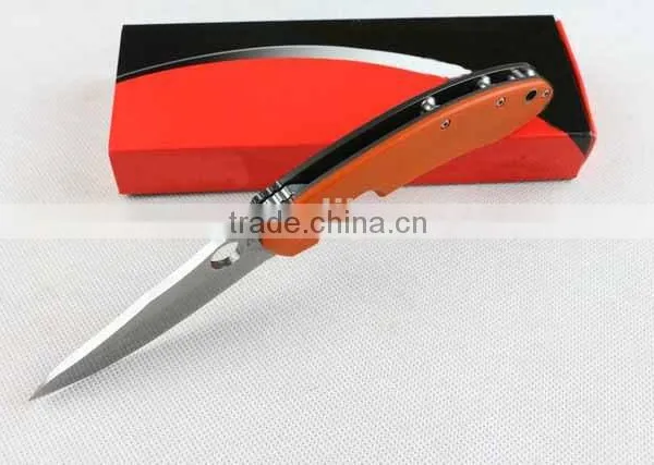OEM CPM-S30V Balde Material G10 Handle Combat Folding Knife photo-4