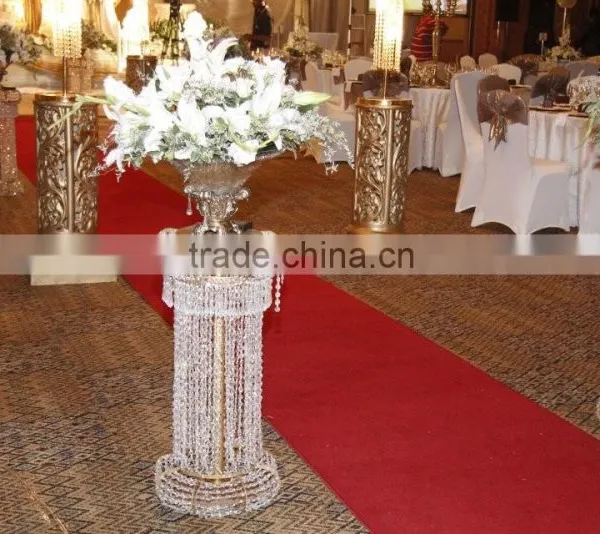 Hot!! Wedding Crystal Candelabra on Sale , Decorative Tall Wedding Candelabra Centerpiece, photo-4