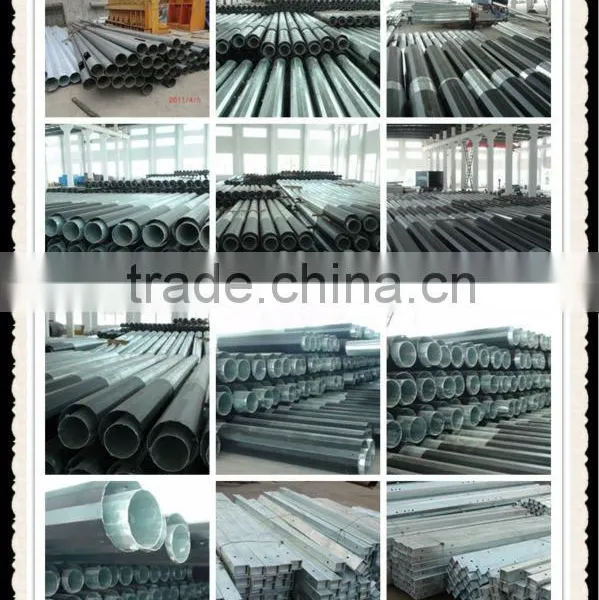 Hot Sell 10-500kv Electrical Power Steel Pole photo-2