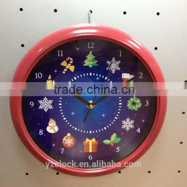 Hot Selling 10 Inch Musical Wall Clock With Animal Sound photo-5