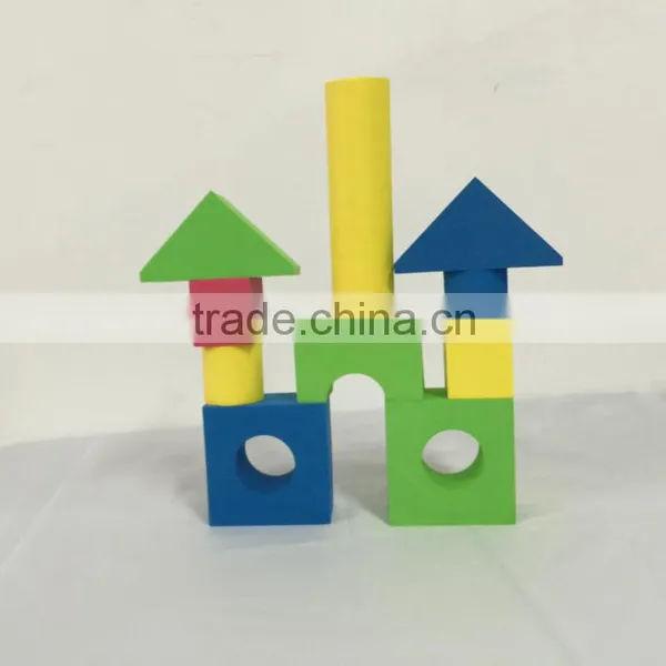 Melors Recycled Environmentally Safe & Quiet EVA Foam Big Color Foam Blocks/toy Building Bricks Supplier photo-5