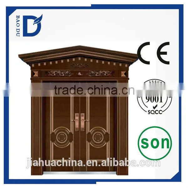 Aliababa New Design Non-standard Steel Door Double Swing Style Chinese Manufacturers photo-2