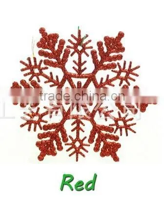 Window Christmas Decorative Plastic Snowflakes photo-4