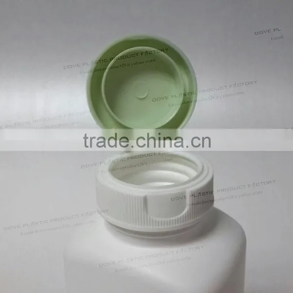 Wholesale 250ml PE Material Square Medicine Packing Empty Plastic Pill Bottles photo-3