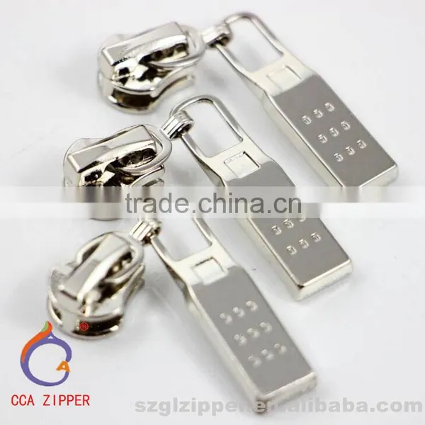 Professional Latest Design OEM Zinc Alloy Zip Zipper Sliders photo-3