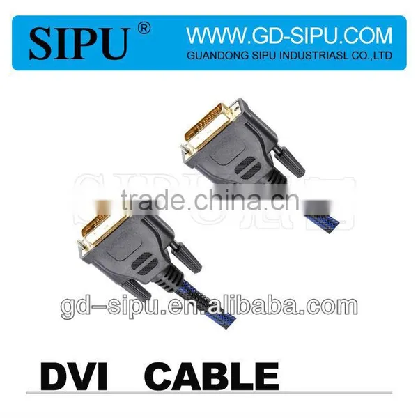 SIPU Best digital visual interface dvi cable 24+1 wholesale dvi splitter