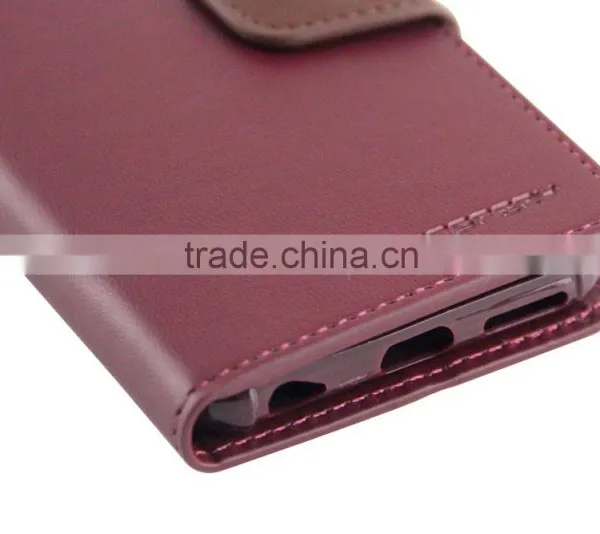 Mercury Goospery Sonata Diary Wallet Cover Case PU Leather Flip Protective Cases for Samsung Galaxy S6 Mobile Phone photo-6