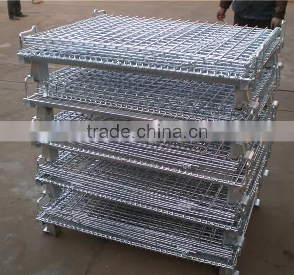 Wire Container Storage Cage Wire Mesh Container photo-6