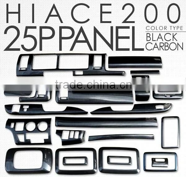 Auto Instrument Desk Modified Parts Color Sticker for Toyota Hiace Accessories photo-3