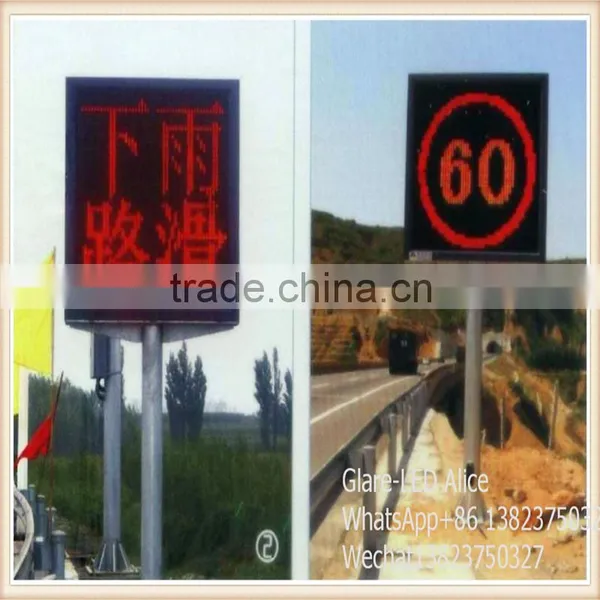 OEM Outdoor Led Speed Display Sign Mobile Solar Radar Detector Road Variable Led Speed Limited Sign photo-3