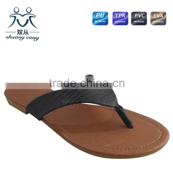 2016 Latest Lady Beach Women Shoe Import Flip Flop Slipper photo-4