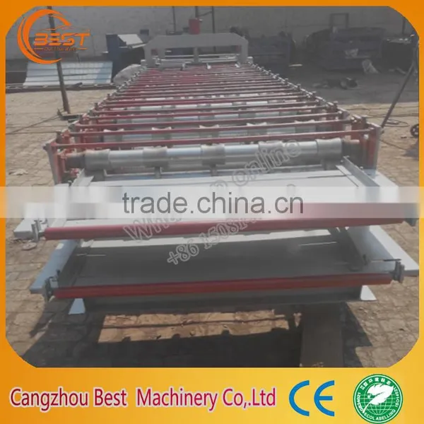 Metal Tile Roll Forming Machinery Making Manufacturers photo-3