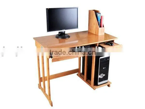 Bamboo computer desk