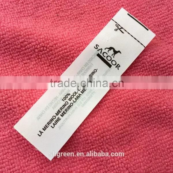 Light Surface Textile Printing Label for Blouse photo-5