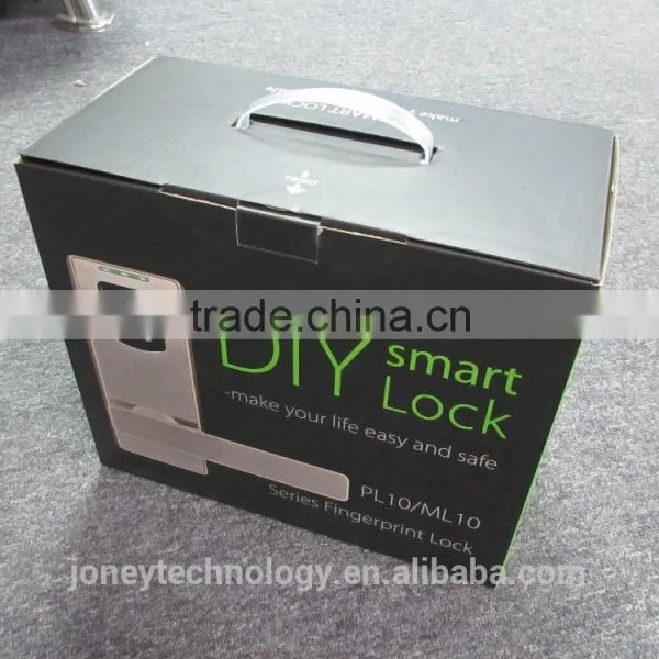 Factory Outlet Zinc Alloy Adjustable Backset Fingerprint Scanner Door Locks photo-6