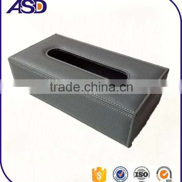 High Quality Cheap PU Tissue Box for Car photo-2