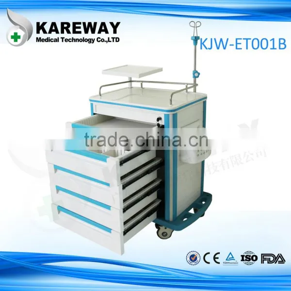Guangdong Kareway Medical Hospital Patient Emergency Trolley photo-3