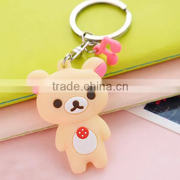 Cartoon Character Rubber Keychains, Custom Made Metal Keychains, Custom Made Metal Cartoon Character Rubber Keychains Manufactur photo-2