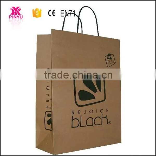 Kraft Art Materials Custom Printing Paper Bag Murah Price From Shanghai photo-3