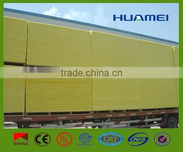 Glasswool Vinyl Faced Fiberglass Fireproof Insulation Board