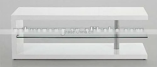 White High Gloss MDF TV Stand/living Room Furniture