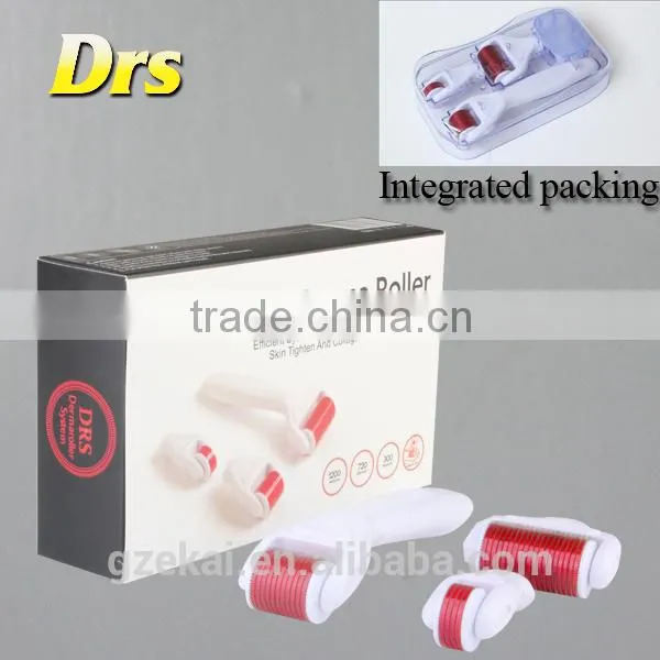 Titanium 4 in 1 Micro Needle Skin Roller 1200/720/300 Needles 0.5/0.1/1.5 mm for Derma Scars Cellulite photo-5