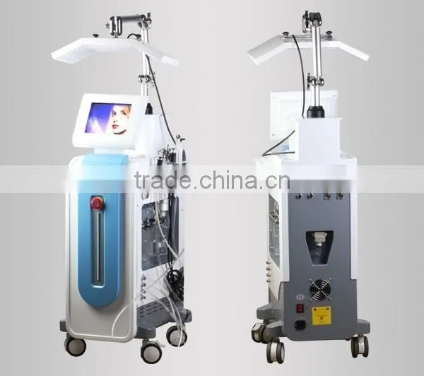 Professional 7 In1 Oxygen Jet Facial Machine PDT Face Improve Skin Texture Hydro Dermabrasion Diamond Microdermabrasion Acne Scar Removal Machine HO6 Oxygen Facial Equipment photo-4