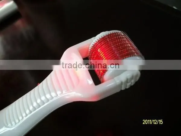 LED Derma Roller 540 192 75 Needles Microneedle Dermaroller Skin Roller photo-5