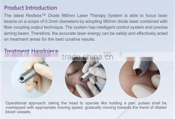 Wholesale Biquartz Optical Vascular Remover 980nm Spider Vein Removal Machine photo-5